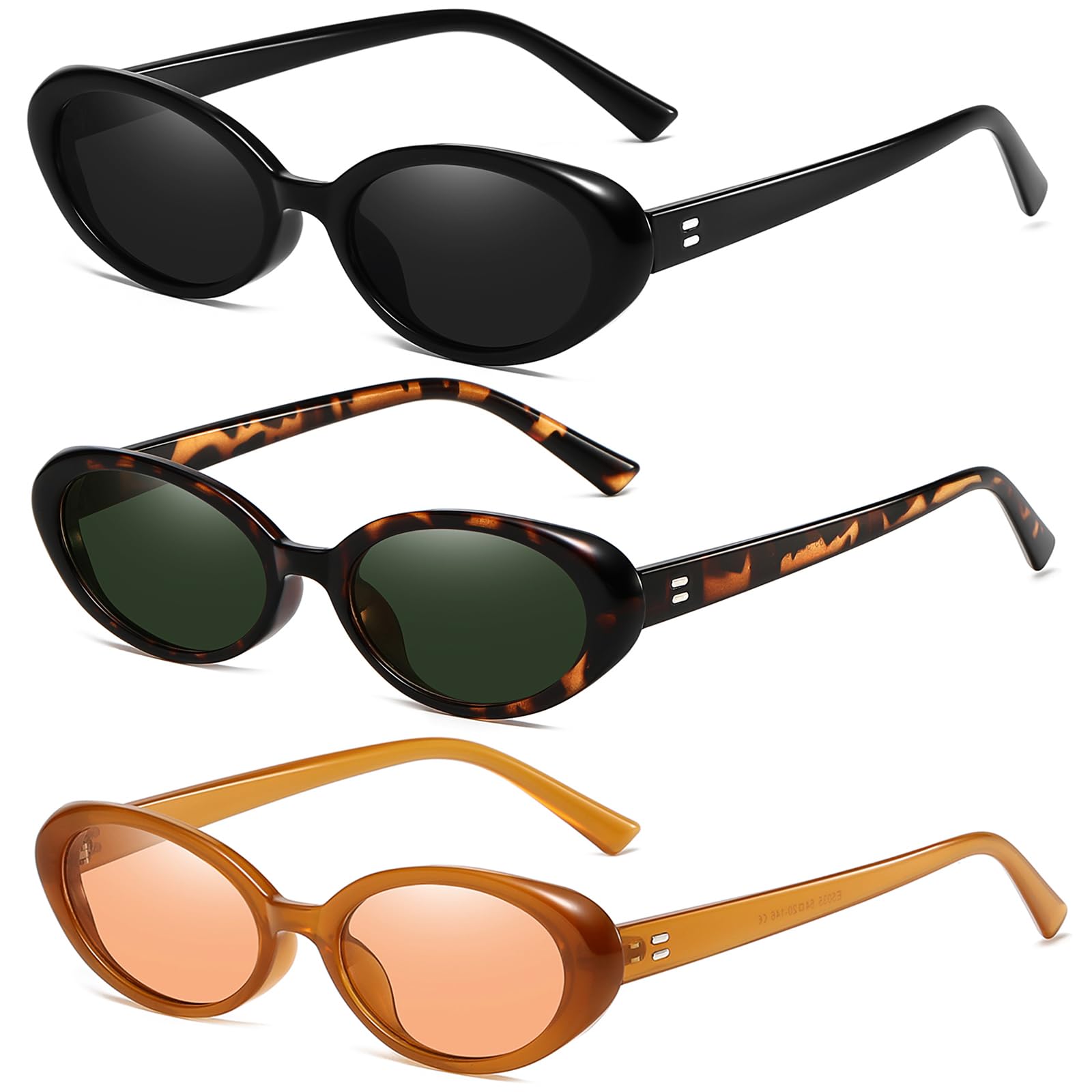 Foto 2 pulgar | Gafas De Sol Breaksun Retro Oval 90s Vintage Para Mujer Y Hombre - Venta Internacional.