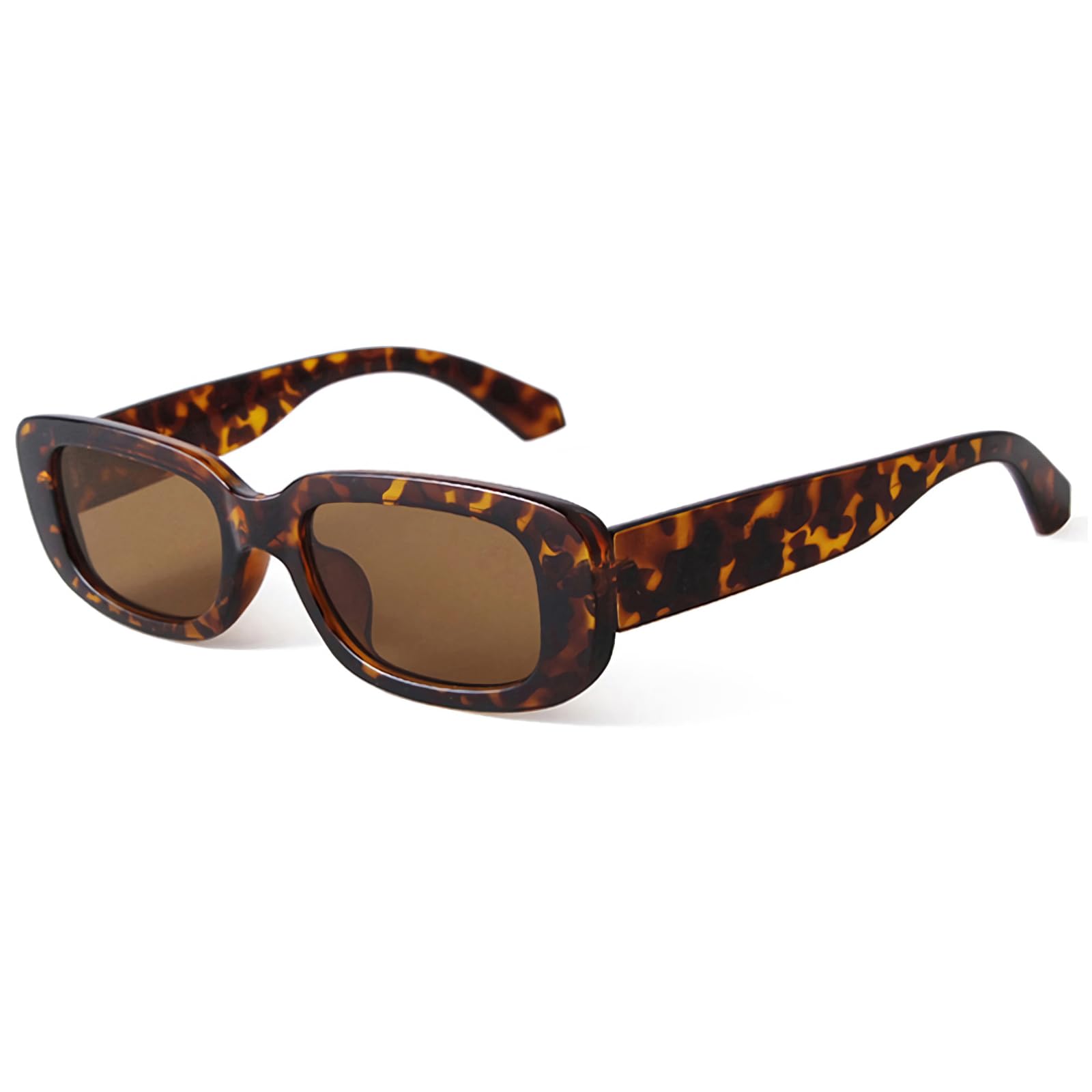 Foto 1 | Gafas De Sol Kuguaok  Retro  Rectangulares  Vintage  Con Protección Uv400 - Venta Internacional.
