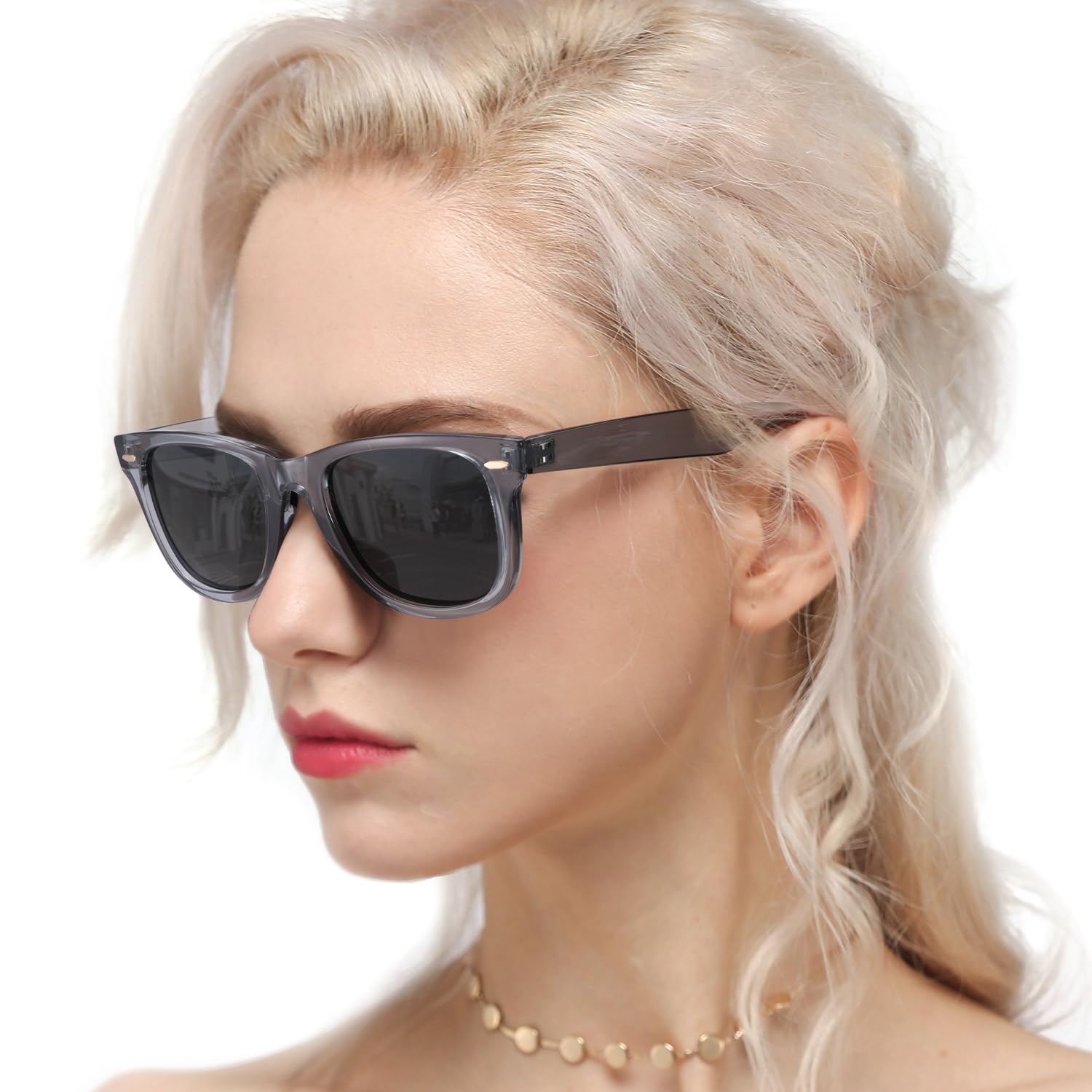 Foto 2 | Gafas De Sol Myiaur Classic Square Para Mujer Polarizadas Uv400 - Venta Internacional.