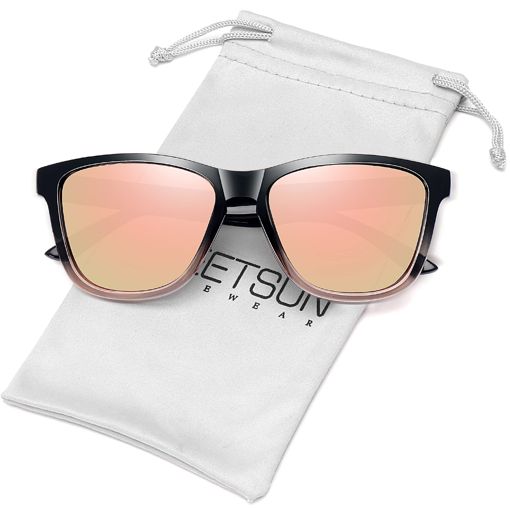 Foto 2 pulgar | Gafas De Sol Meetsun Polarizadas Retro Modernas Para Mujeres Y Hombres - Venta Internacional.