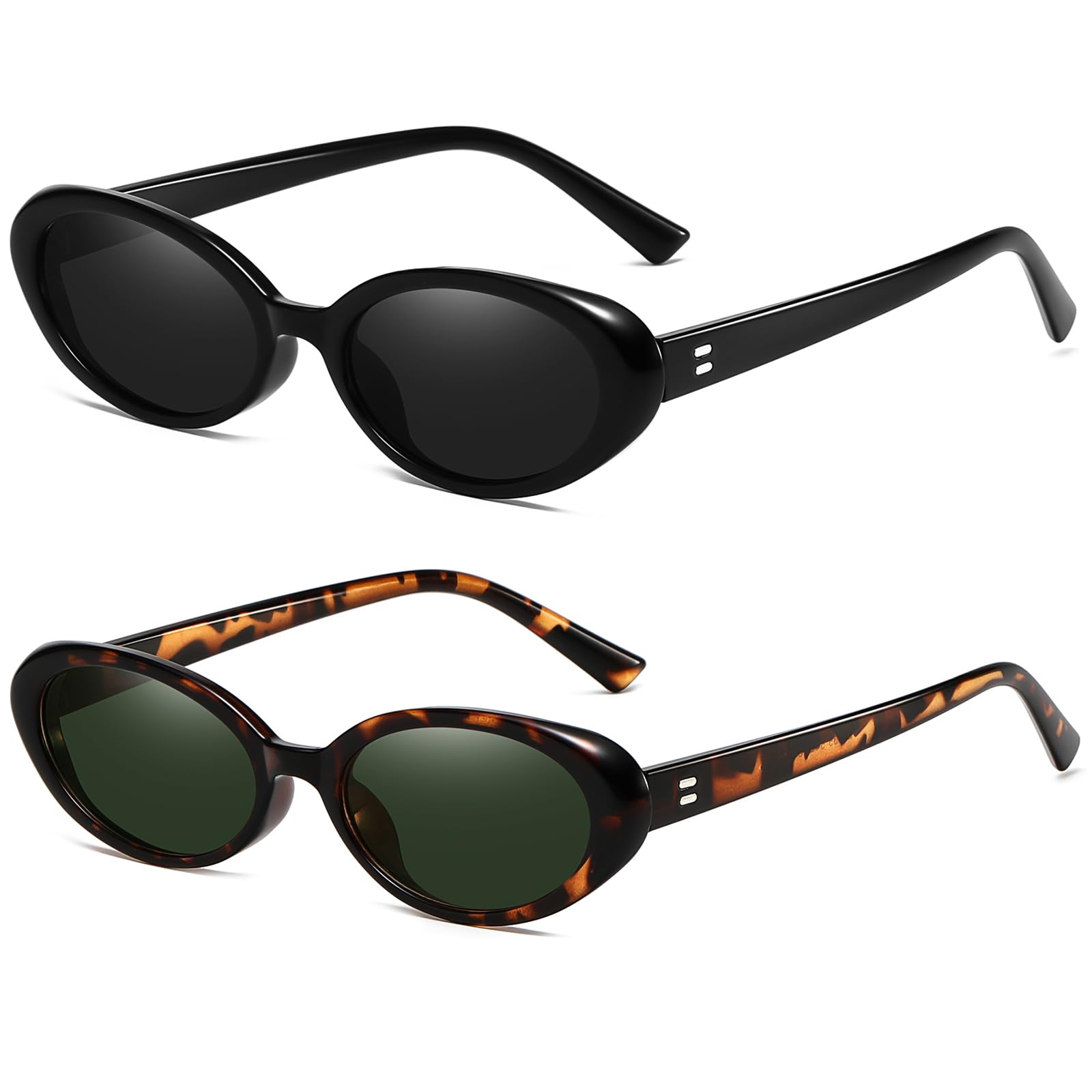 Foto 2 pulgar | Gafas De Sol Breaksun Retro Oval 90s Vintage Para Mujer Y Hombre - Venta Internacional.