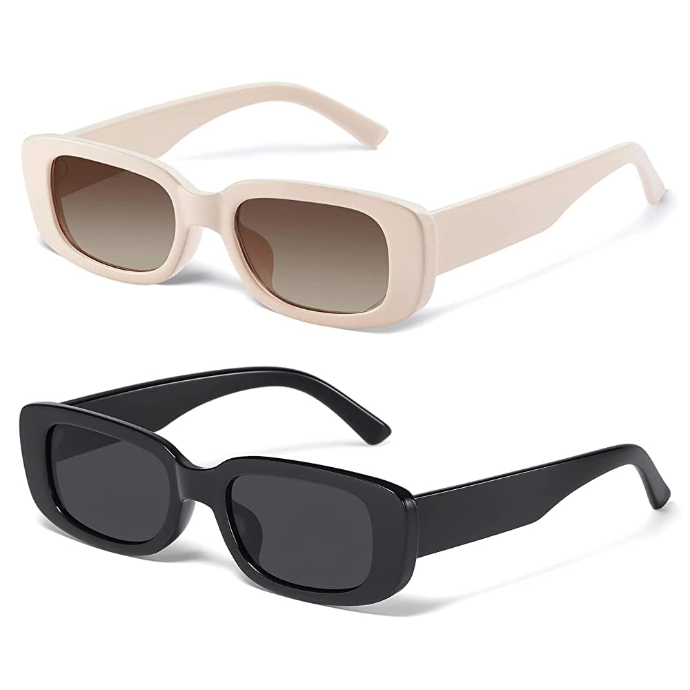 Foto 2 pulgar | Gafas De Sol Jaspin Y2k Rectangulares Uv400 Para Mujeres Y Hombres - Venta Internacional.