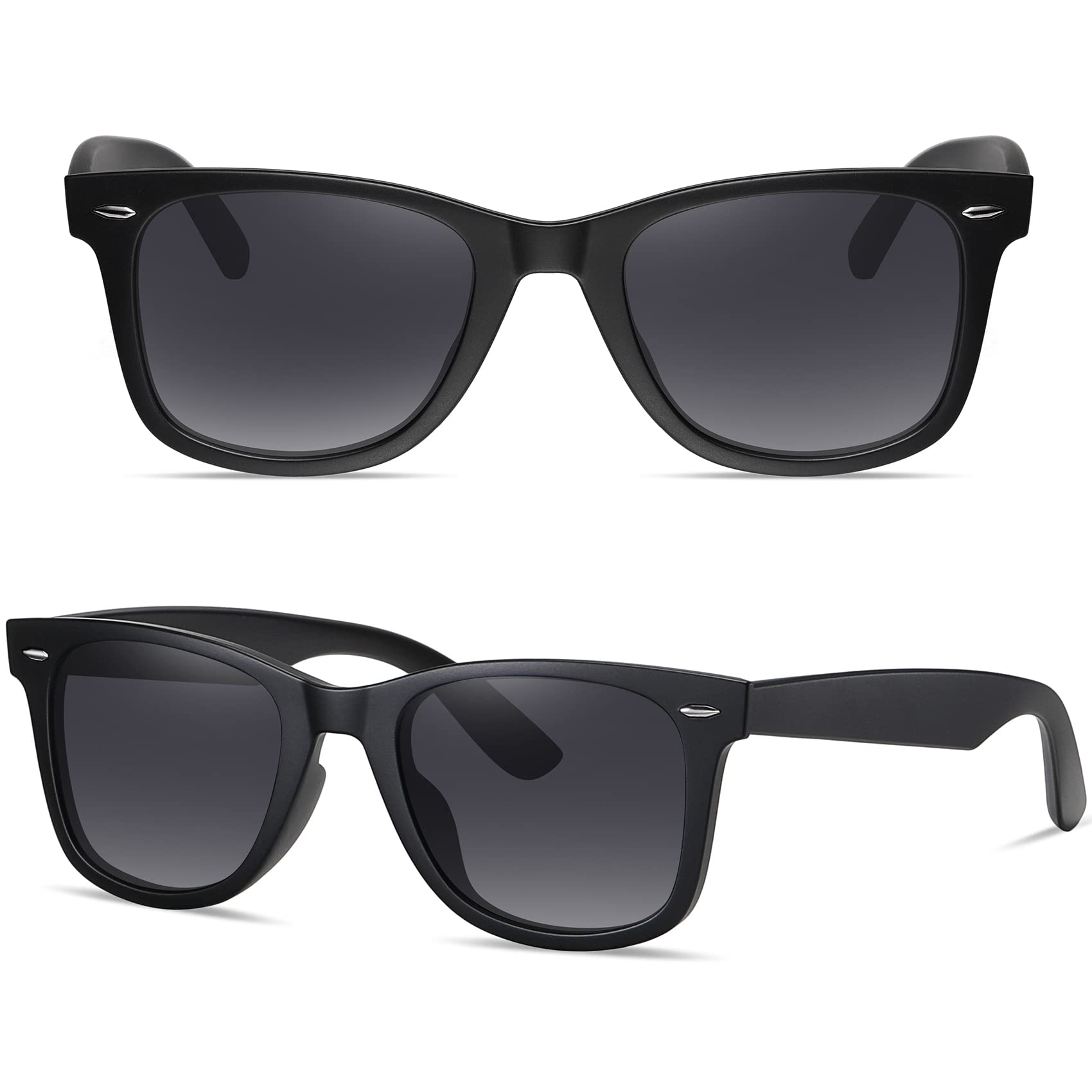 Foto 3 pulgar | Gafas De Sol Meetsun Classic Retro Square Polarized Uv400 Grey - Venta Internacional.