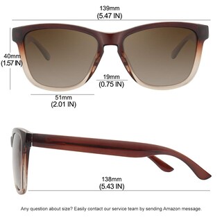 Foto 4 | Gafas De Sol Meetsun Classic Retro Designer Polarizadas 54 Mm - Venta Internacional.