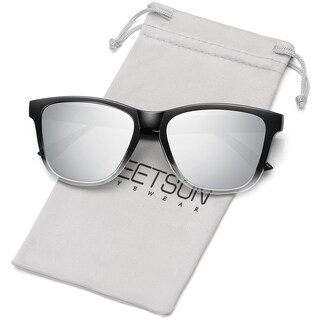 Foto 1 | Gafas De Sol Meetsun Polarizadas Con Protección Uv400 Y Lente Plateada - Venta Internacional.