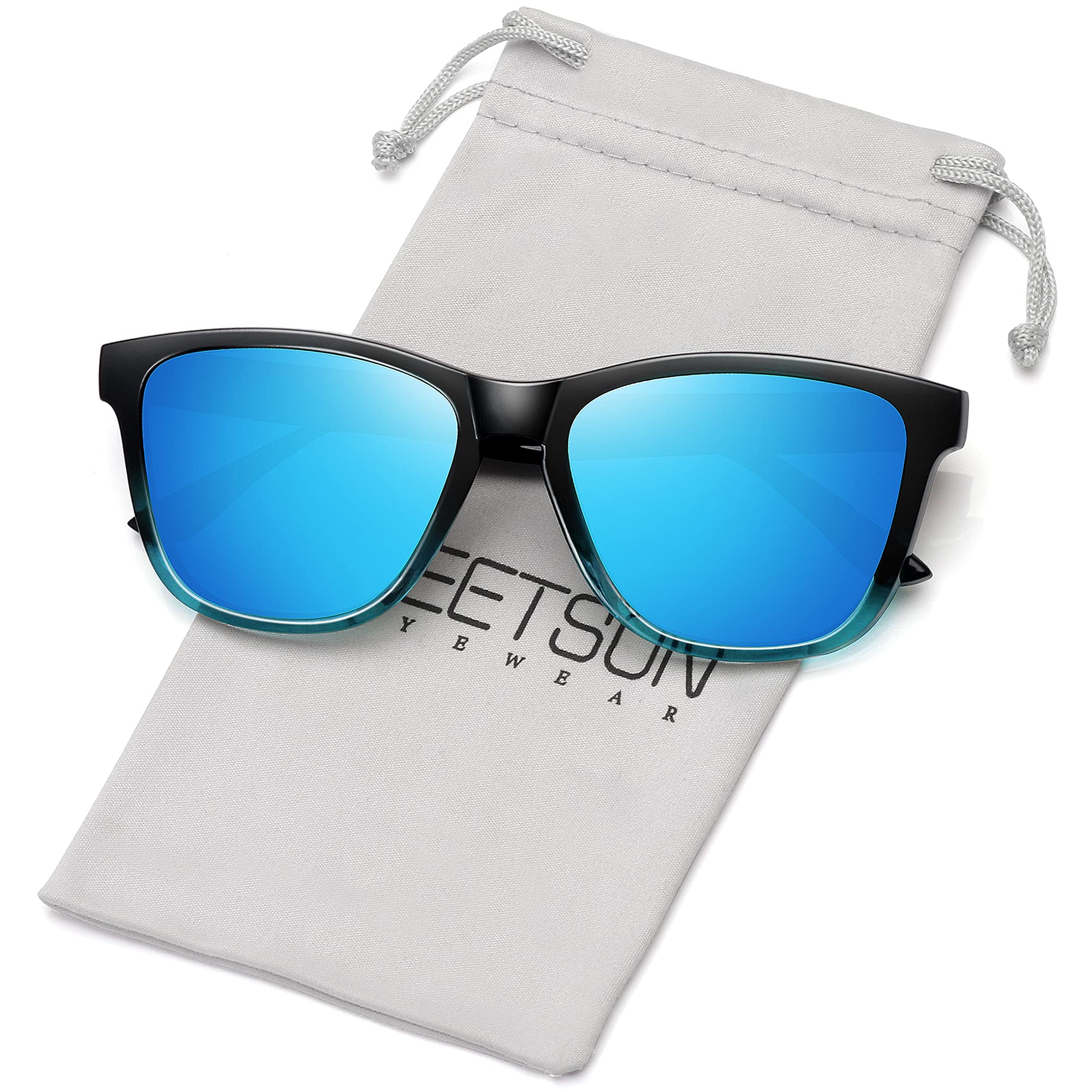 Foto 2 pulgar | Gafas De Sol Meetsun Polarizadas Con Protección Uv400 Y Lente Azul - Venta Internacional.