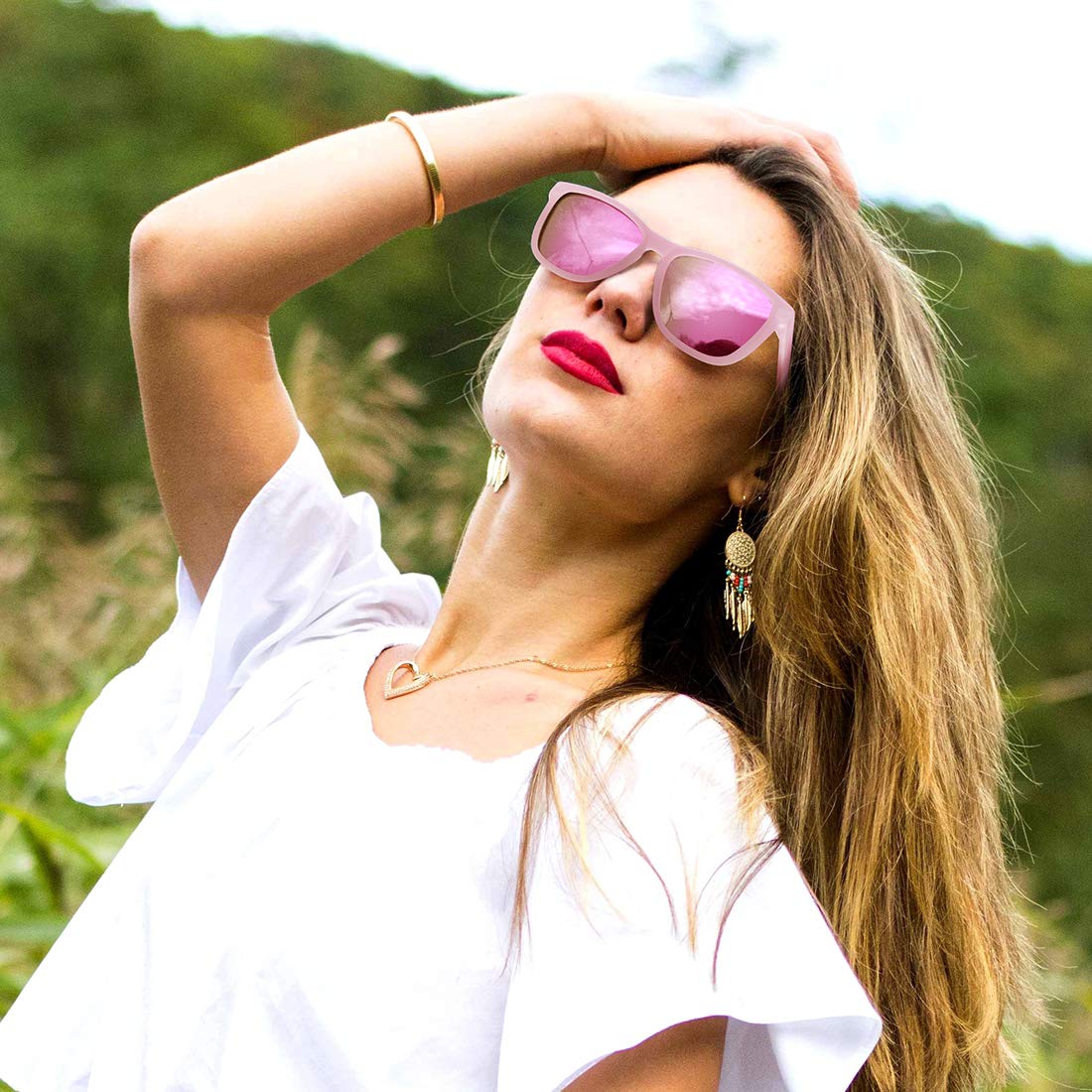 Foto 3 pulgar | Gafas De Sol Meetsun Classic Retro Designer Style Polarizadas - Venta Internacional.