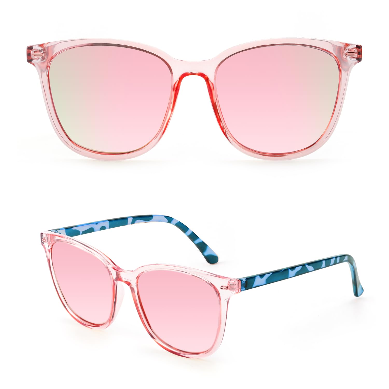 Foto 4 pulgar | Gafas De Sol Myiaur Polarizadas Cuadradas Con Espejo Para Mujer - Venta Internacional.