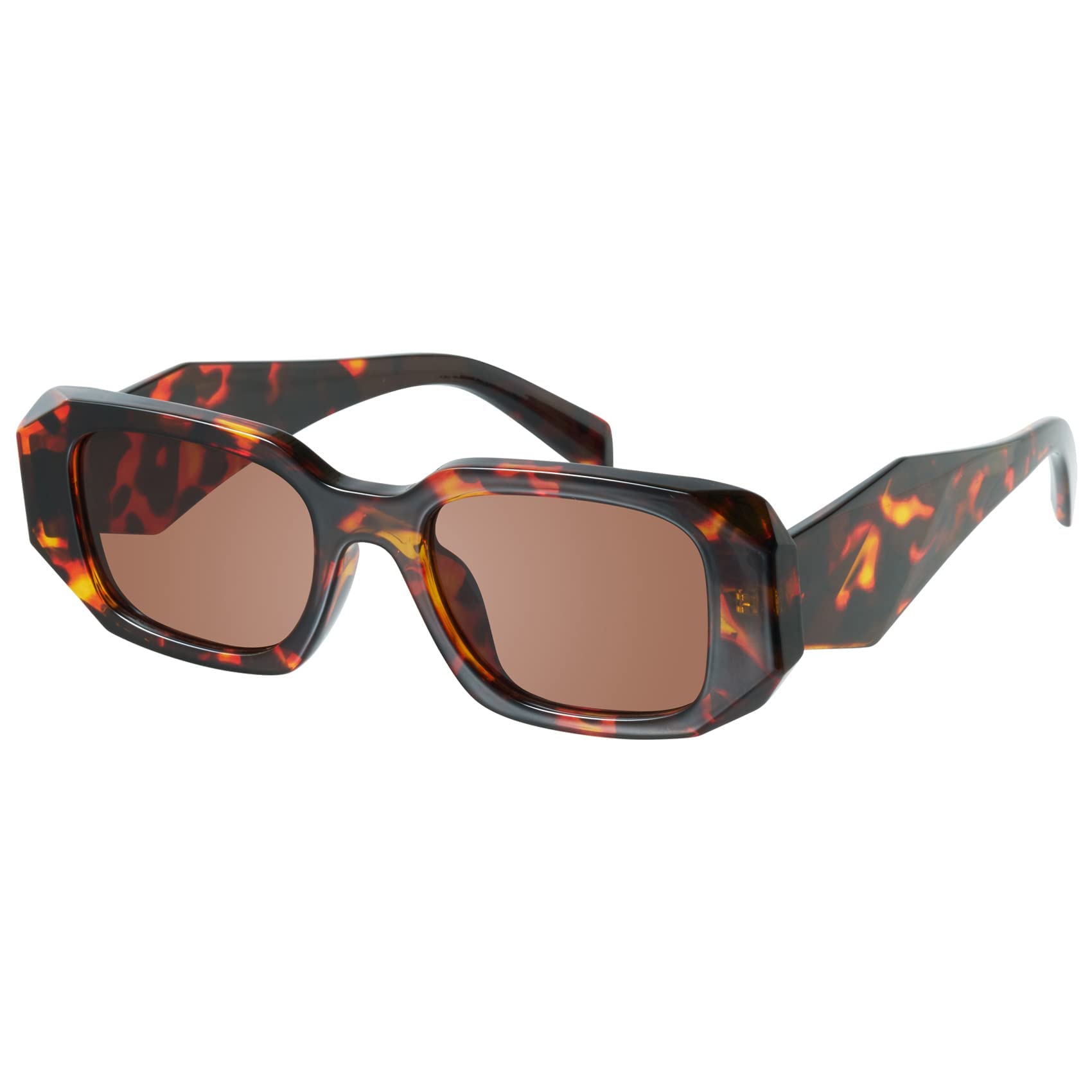 Foto 2 pulgar | Gafas De Sol Mosanana Trendy Rectangle Para Mujer Y Hombre Uv400 - Venta Internacional.