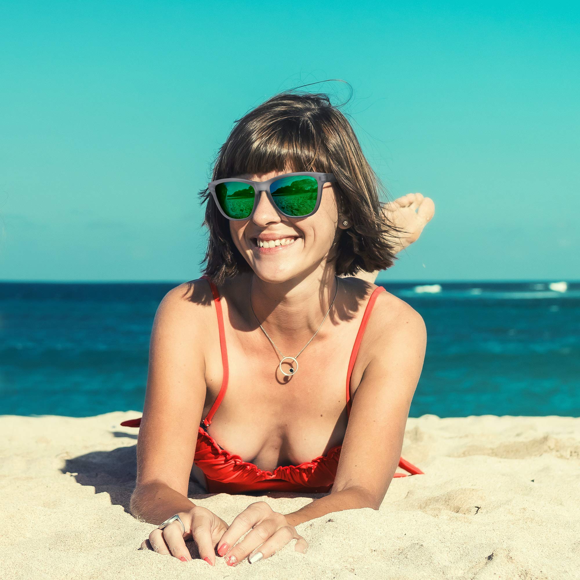 Foto 2 | Gafas De Sol Meetsun Classic Retro Designer Polarizadas 99% Uv - Venta Internacional.