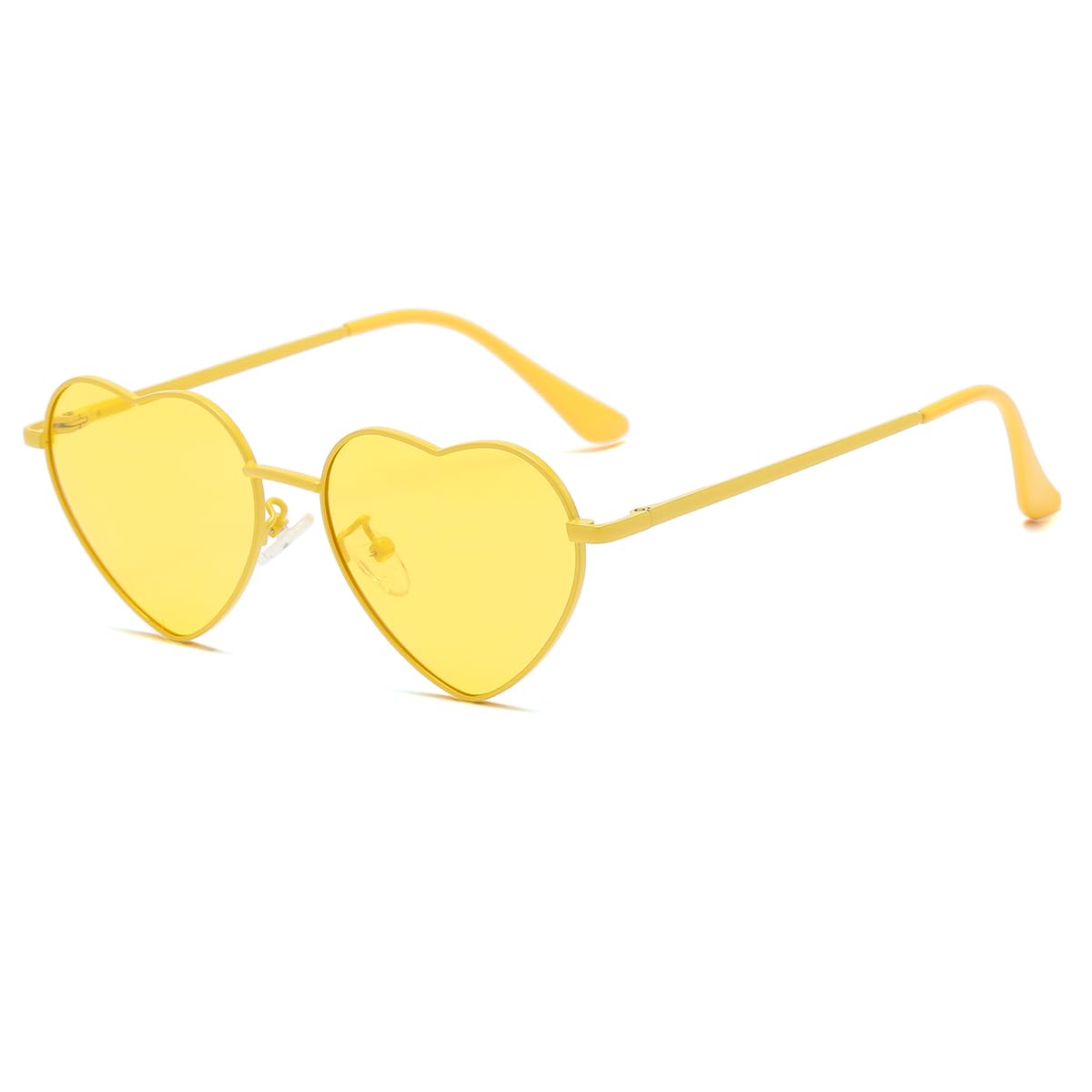 Foto 1 | Gafas De Sol Jovakit Polarized Heart Para Mujer Con Montura Metálica - Venta Internacional.