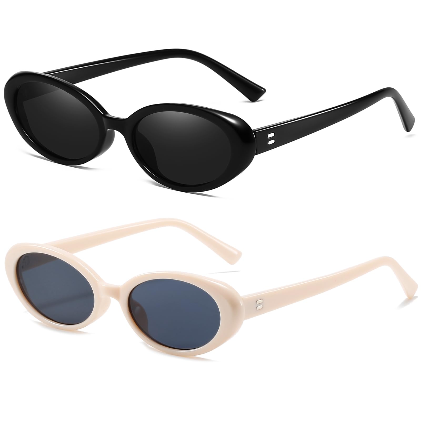Foto 2 pulgar | Gafas De Sol Breaksun Retro Oval 90s Vintage Para Mujer Y Hombre - Venta Internacional.