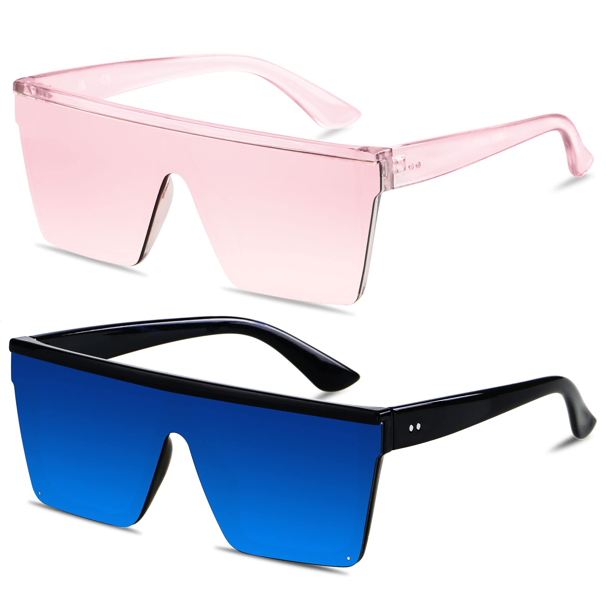 Foto 1 | Gafas De Sol Lyzoit Cuadradas De Gran Tamaño Para Mujer Y Hombre Uv400 - Venta Internacional.