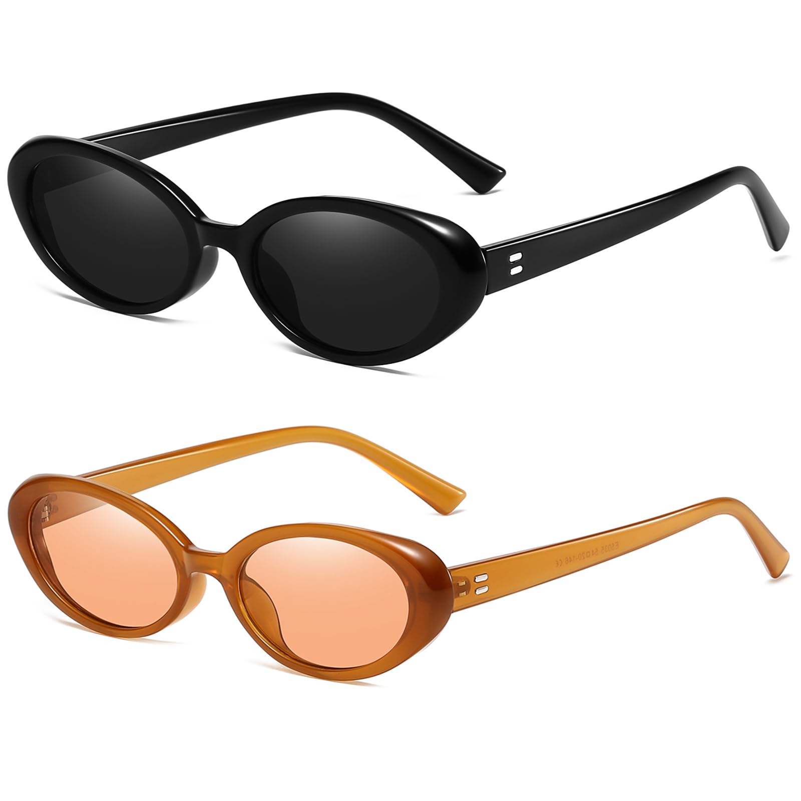 Foto 2 pulgar | Gafas De Sol Breaksun Retro Oval 90s Vintage Para Mujer Y Hombre - Venta Internacional.