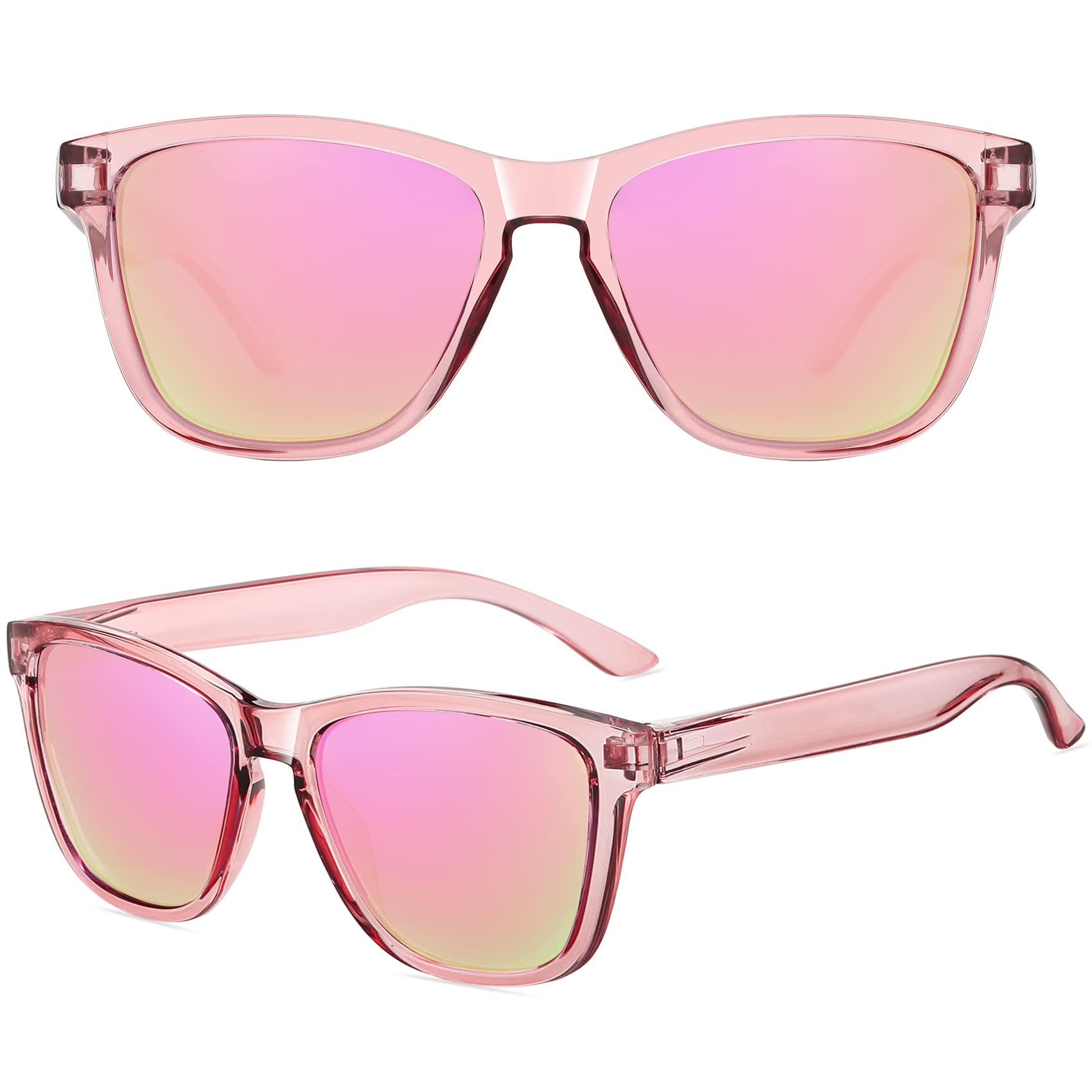 Foto 4 pulgar | Gafas De Sol Meetsun Polarized Trendy Retro Pink Para Mujeres Y Hombres - Venta Internacional.