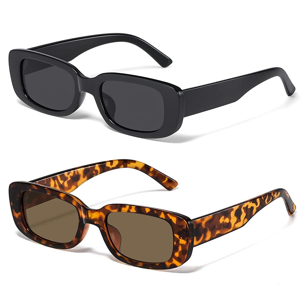 Foto 2 pulgar | Gafas De Sol Jaspin Rectangle Y2k Retro 90s Uv400 Para Mujeres Y Hombres - Venta Internacional.