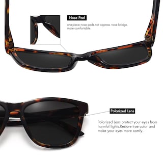 Foto 5 | Gafas De Sol Meetsun Polarizadas Con Protección Uv400 Para Mujeres Y Hombres - Venta Internacional.