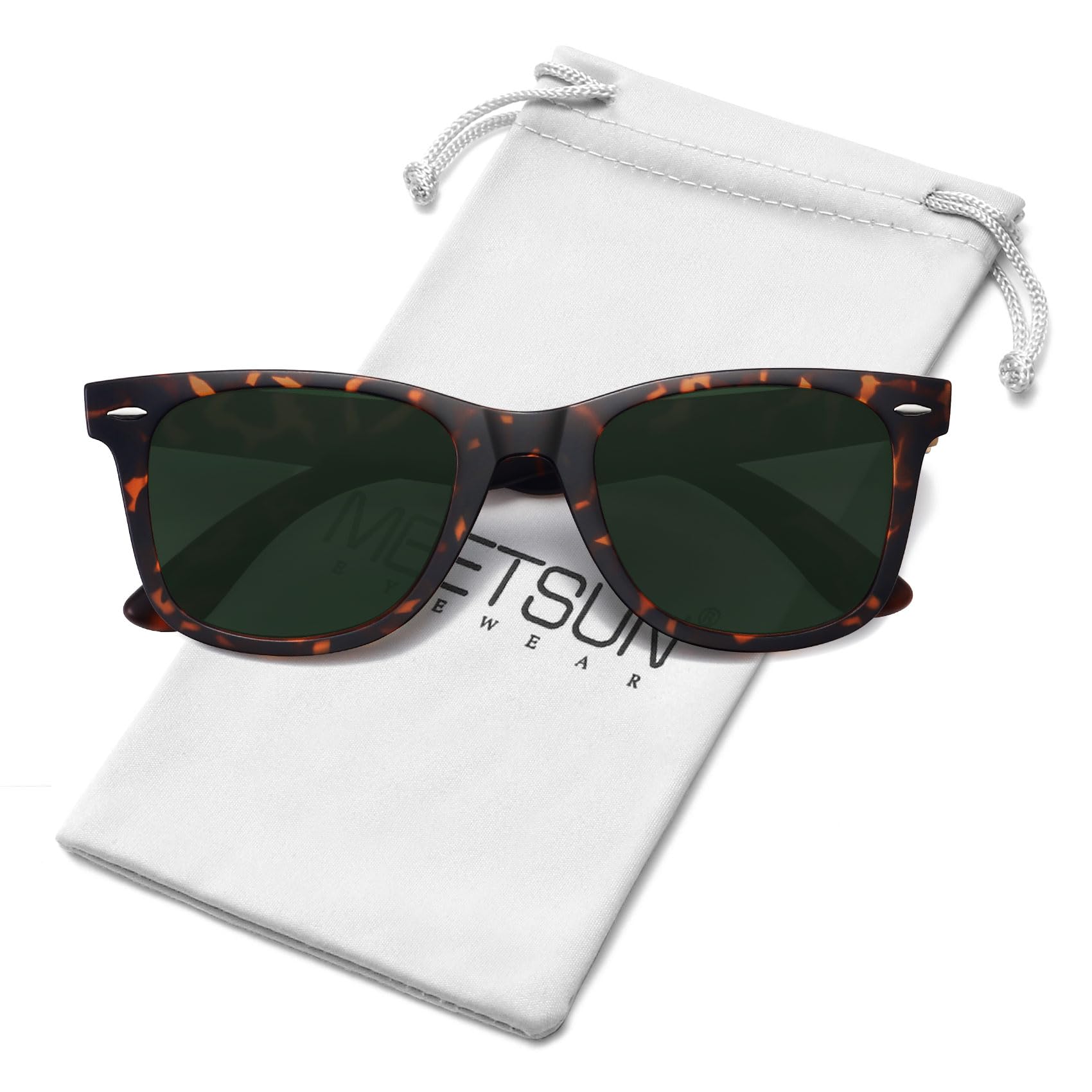 Foto 1 | Gafas De Sol Meetsun Classic Retro Square Polarizadas Uv400 - Venta Internacional.