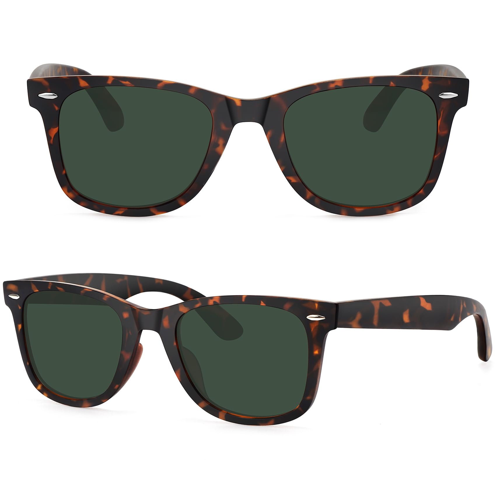Foto 3 | Gafas De Sol Meetsun Classic Retro Square Polarizadas Uv400 - Venta Internacional.
