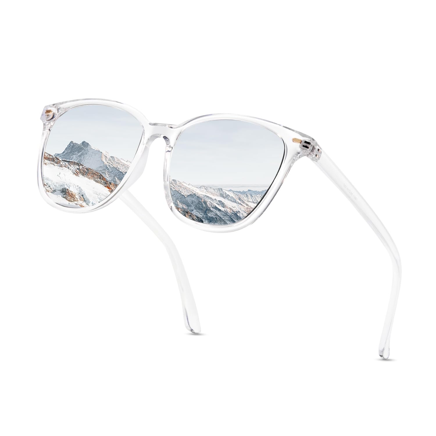 Foto 2 pulgar | Gafas De Sol Myiaur Polarizadas Cuadradas Con Espejo Para Mujer - Venta Internacional.