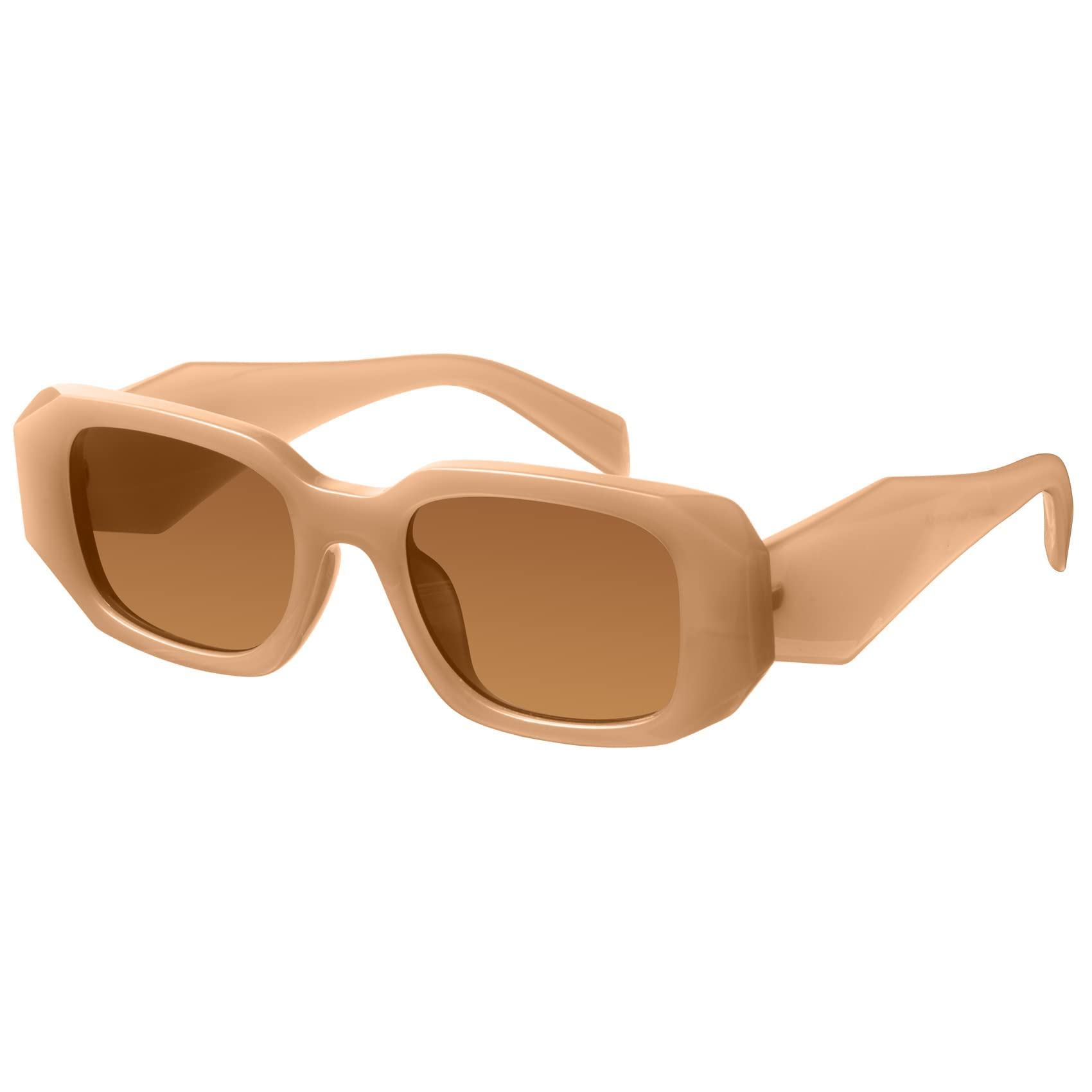 Foto 1 | Gafas De Sol Mosanana Ms52135-c8-milktea Retro Beige Para Mujer - Venta Internacional.