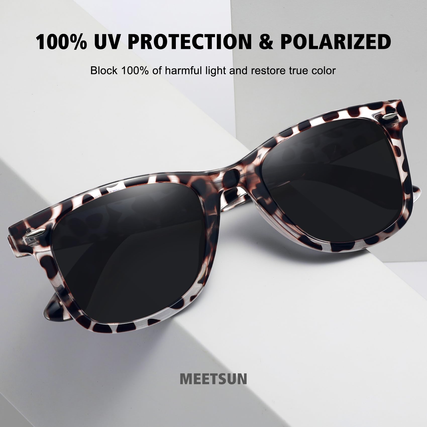 Foto 6 pulgar | Gafas De Sol Meetsun  Retro  Polarizadas  100% Protección Uv (paquete De 3) - Venta Internacional.