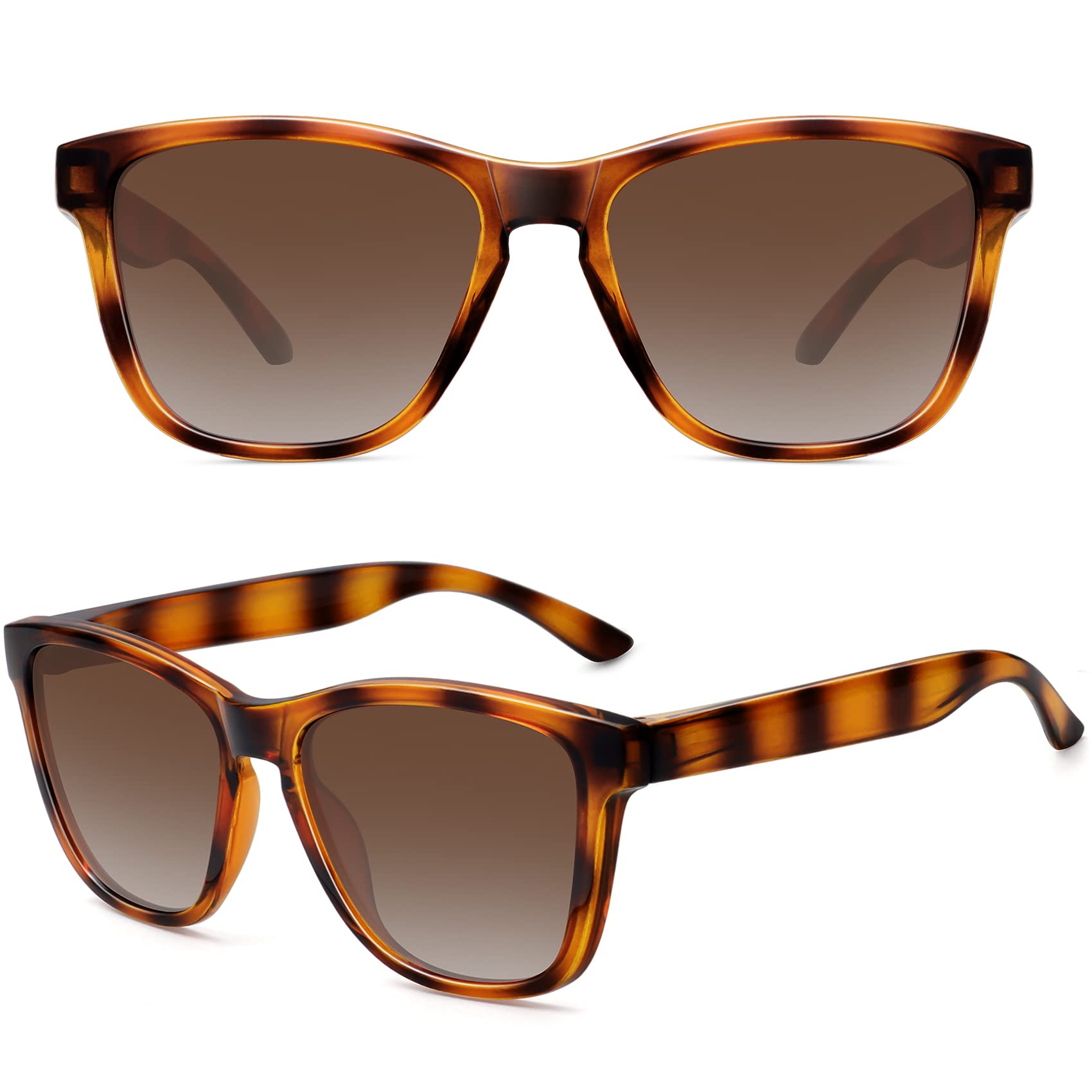 Foto 4 pulgar | Gafas De Sol Meetsun Polarized Trendy Classic Retro Brown - Venta Internacional.