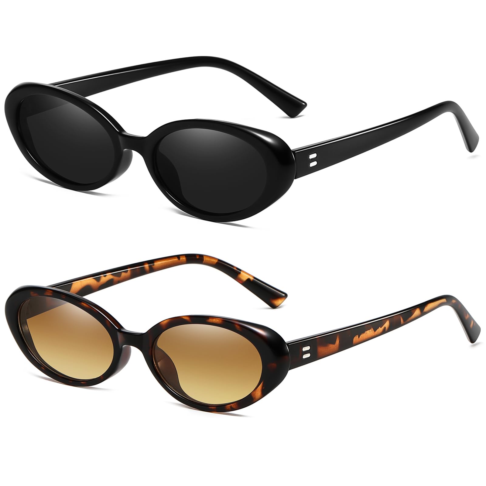 Foto 2 pulgar | Gafas De Sol Breaksun Retro Oval 90s Vintage Para Mujer Y Hombre - Venta Internacional.