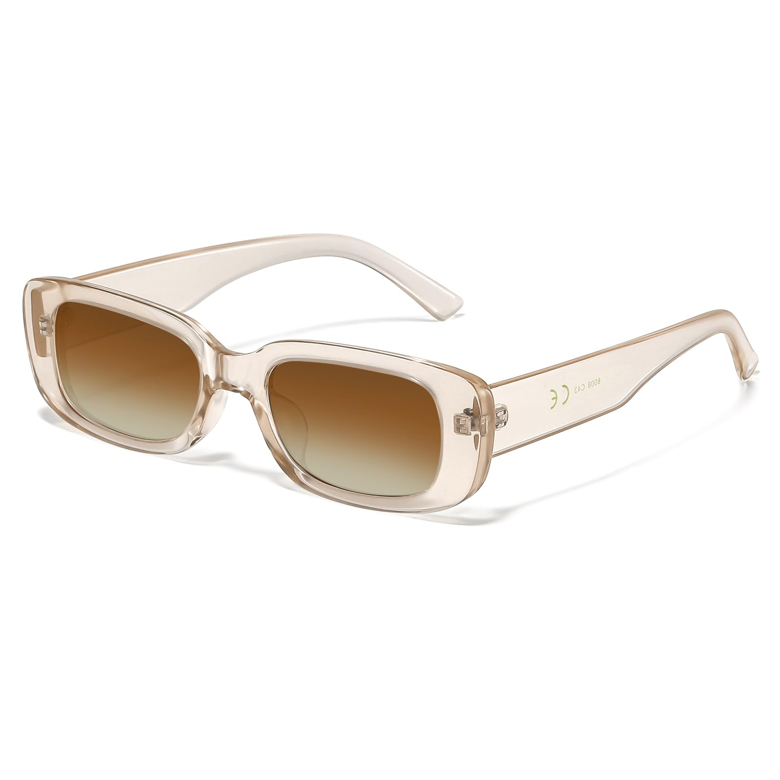 Foto 2 pulgar | Gafas De Sol Jaspin Y2k Rectangulares Uv400 Para Mujeres Y Hombres - Venta Internacional.