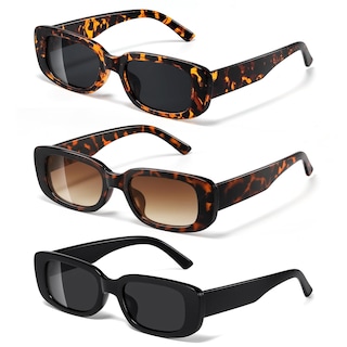 Foto 1 | Gafas De Sol Jaspin Rectangle Y2k Retro 90s Uv400 Para Mujeres Y Hombres - Venta Internacional.
