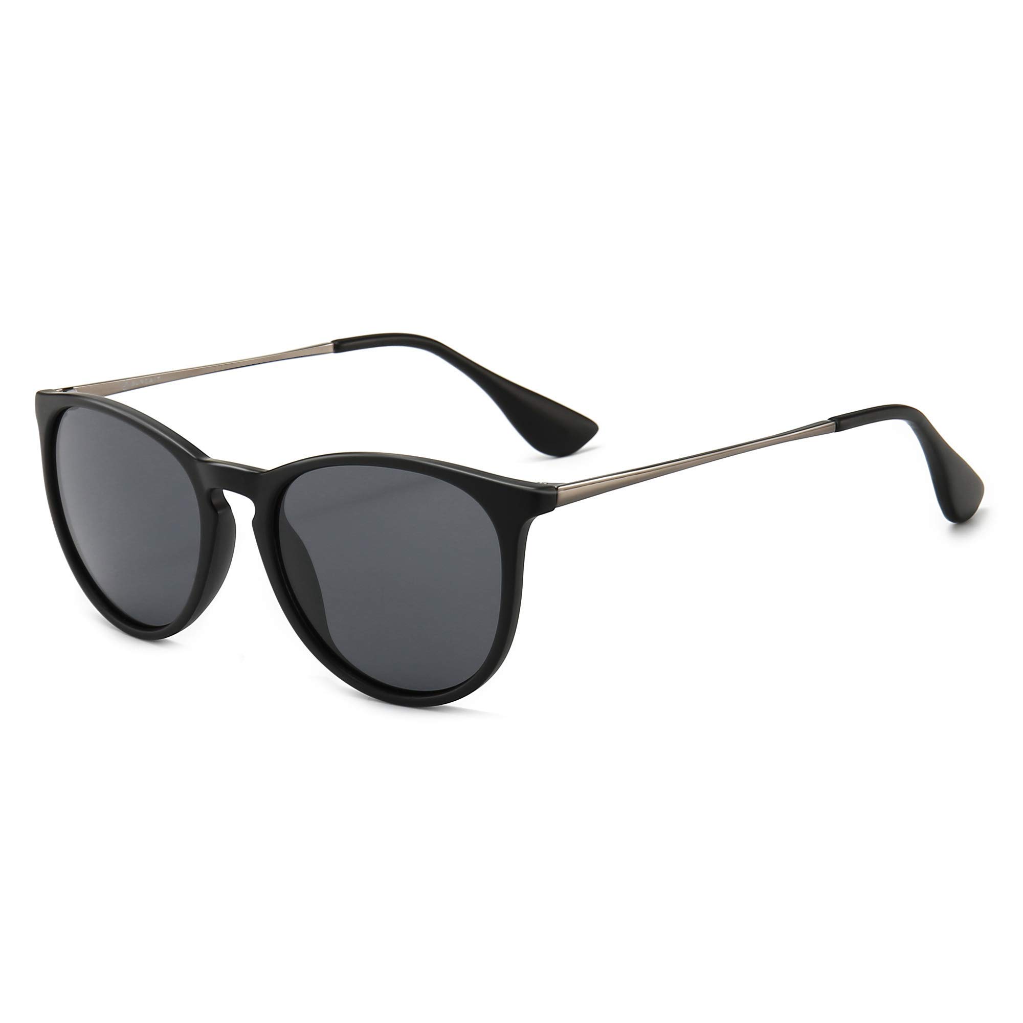 Foto 1 | Gafas De Sol Sungait Vintage Round Para Mujer/hombre Con Montura Negra - Venta Internacional.