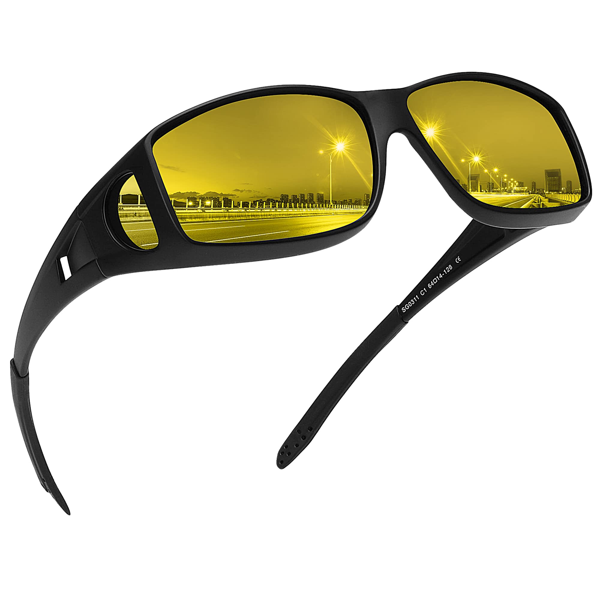 Foto 2 pulgar | Gafas De Sol Fit Over Glasses Meetsun Z1 Polarizadas Uv400 - Venta Internacional.