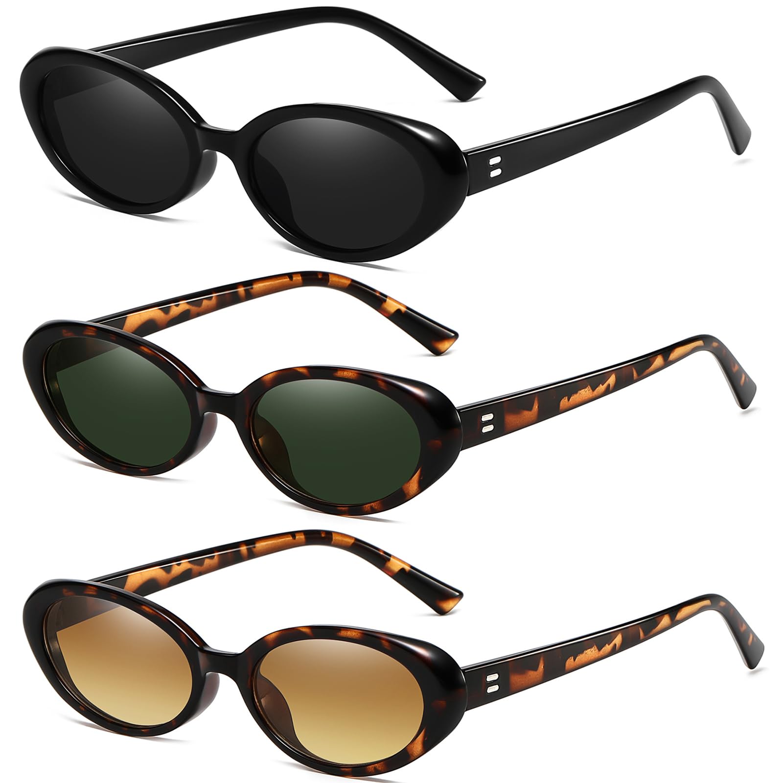 Foto 2 pulgar | Gafas De Sol Breaksun Retro Oval 90s Vintage Para Mujer Y Hombre - Venta Internacional.