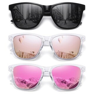 Foto 1 | Gafas De Sol Meetsun Polarizadas Con Protección Uv400 Paquete De 3 - Venta Internacional.