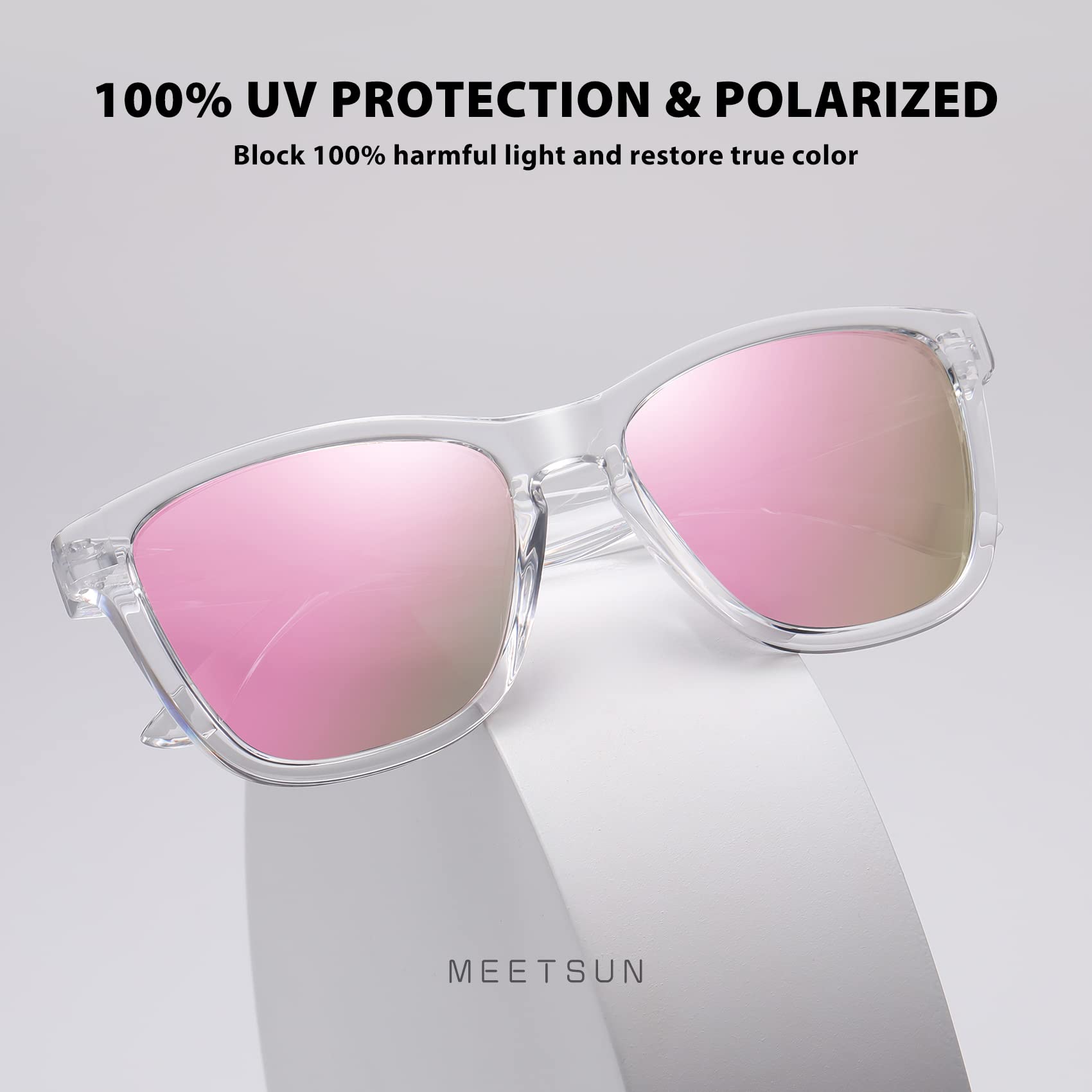 Foto 5 | Gafas De Sol Meetsun Polarizadas Con Protección Uv400  Paquete De 3 - Venta Internacional.