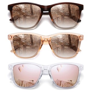 Foto 1 | Gafas De Sol Meetsun Polarizadas Con Protección Uv400 Paquete De 3 - Venta Internacional.
