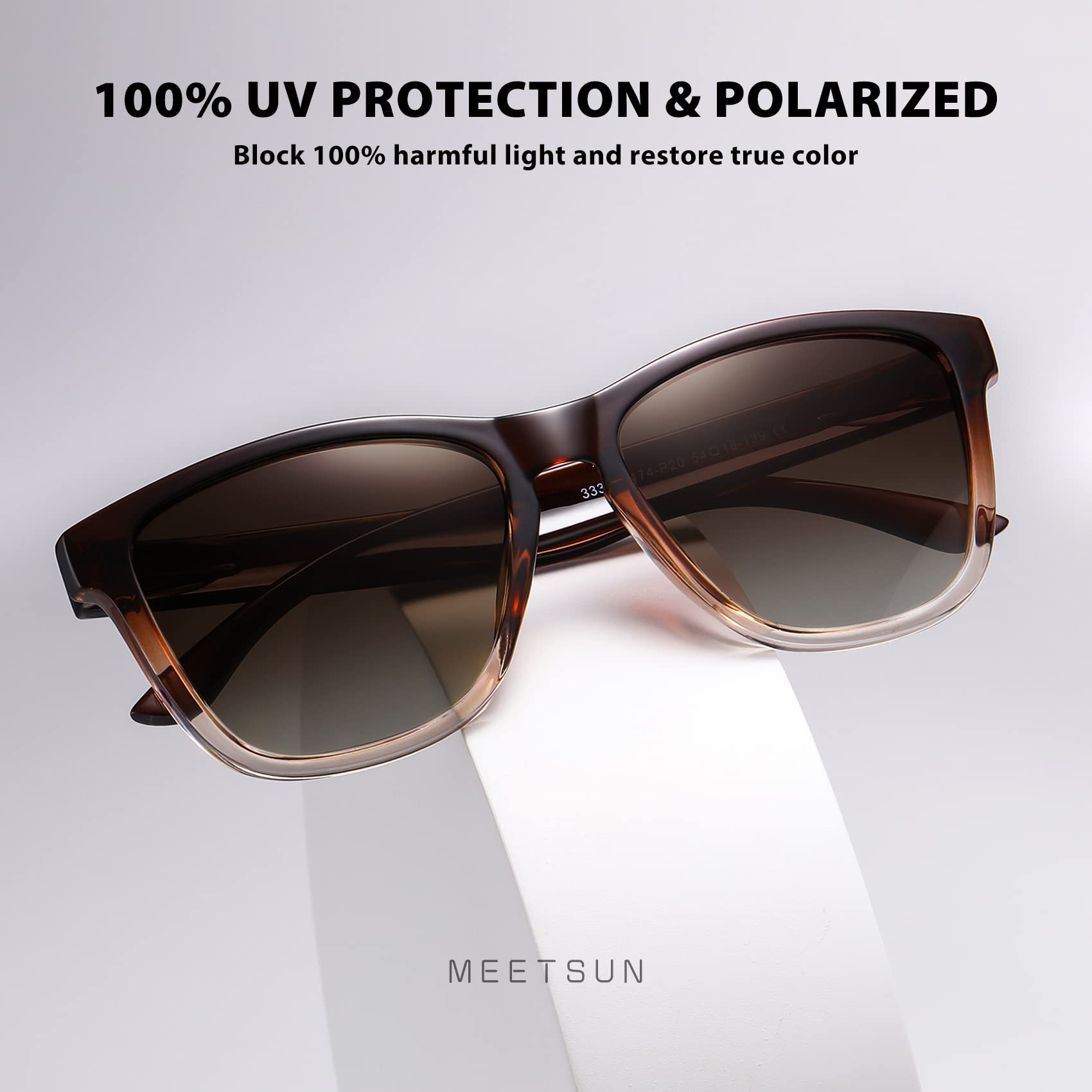 Foto 3 | Gafas De Sol Meetsun Polarizadas Con Protección Uv400  Paquete De 3 - Venta Internacional.