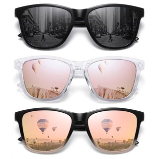 Foto 1 | Gafas De Sol Meetsun Polarizadas Con Protección Uv400 Paquete De 3 - Venta Internacional.