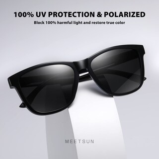 Foto 4 | Gafas De Sol Meetsun Polarizadas Con Protección Uv400 Paquete De 3 - Venta Internacional.