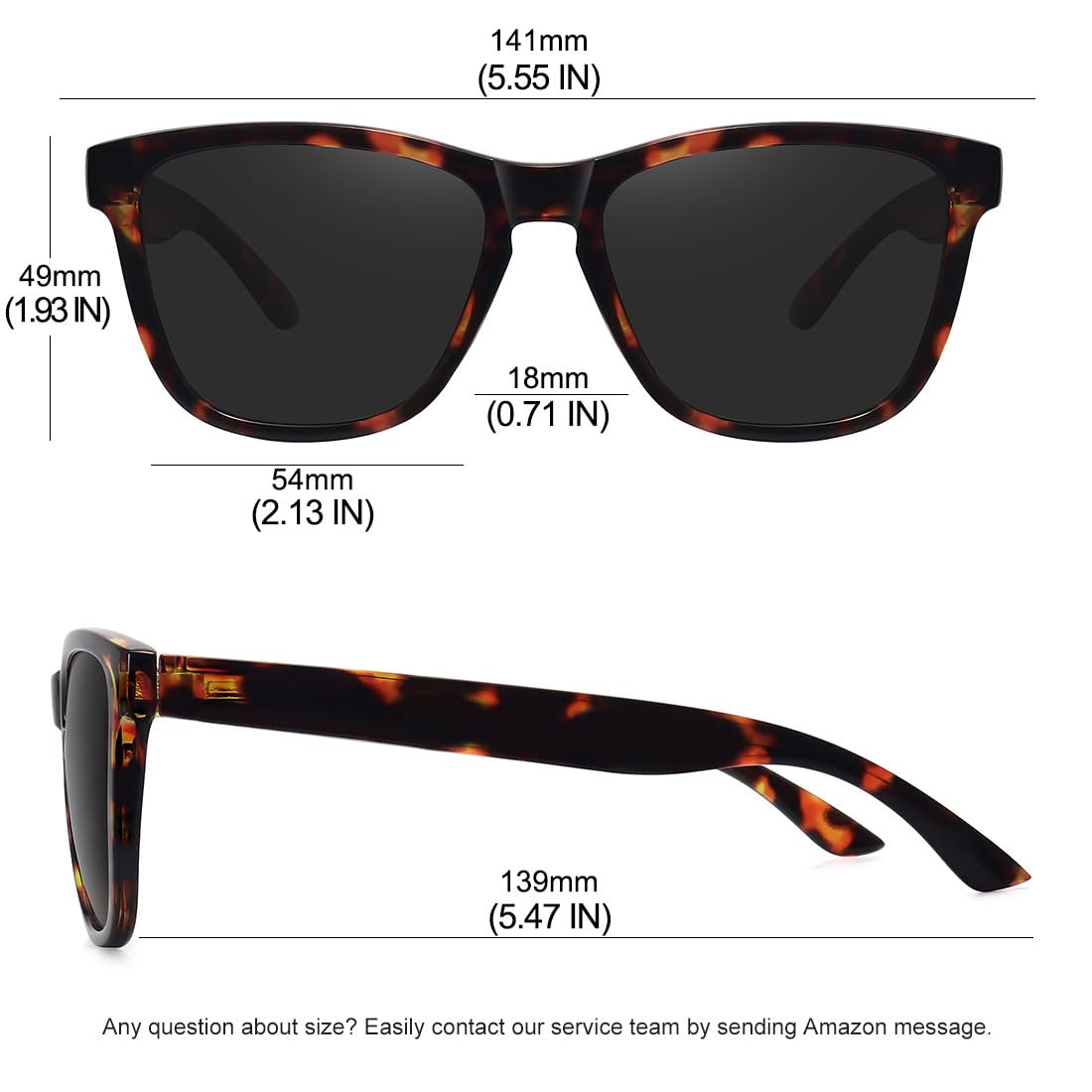 Foto 4 | Gafas De Sol Meetsun Polarizadas Con Protección Uv400 Para Mujeres Y Hombres - Venta Internacional.