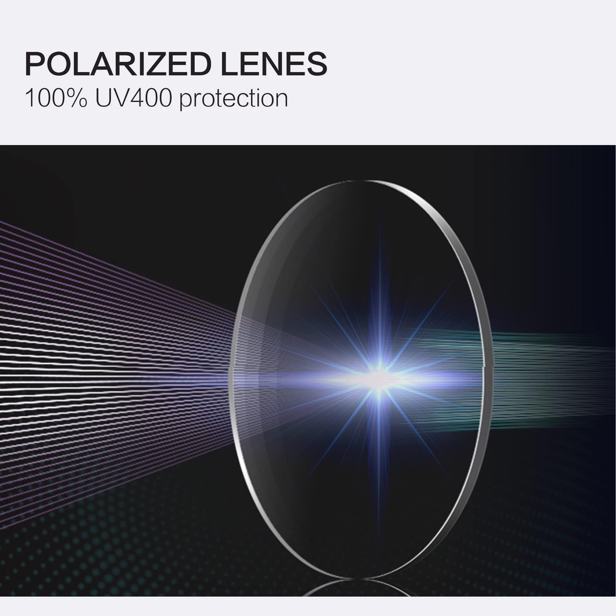 Foto 4 pulgar | Gafas De Sol Zenottic Polarizadas Retro Classic Uv400 - Venta Internacional.