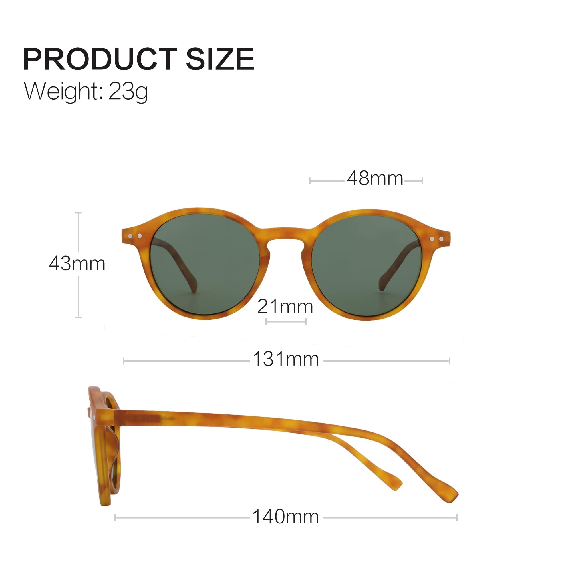 Foto 7 pulgar | Gafas De Sol Zenottic Polarizadas Retro Classic Uv400 - Venta Internacional.