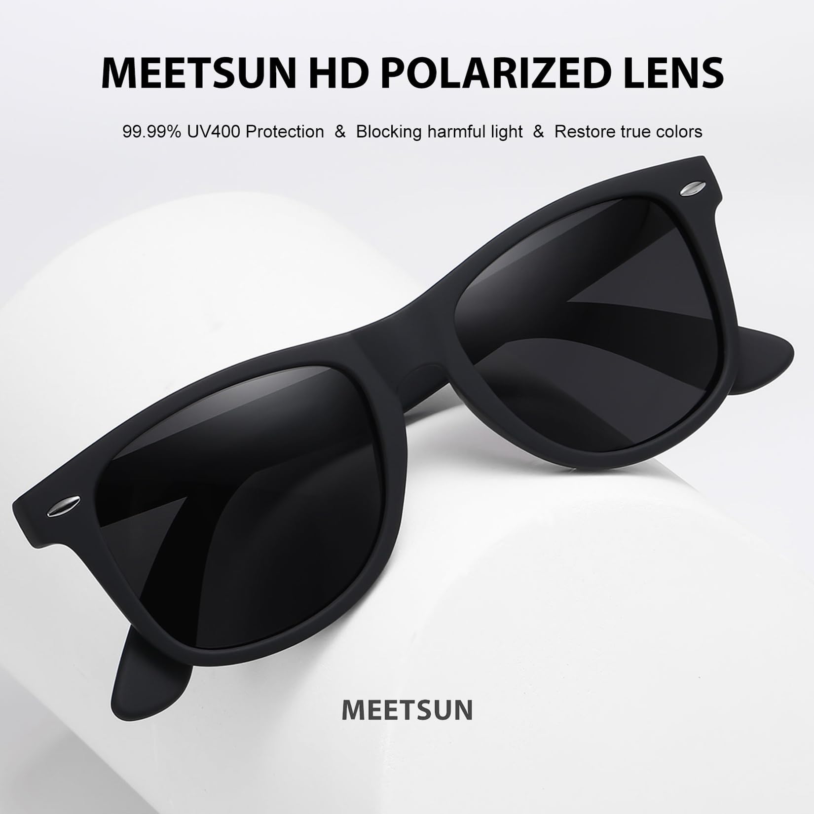 Foto 3 | Gafas De Sol Meetsun Con Protección Uv400 Polarizadas (paquete De 3) - Venta Internacional.