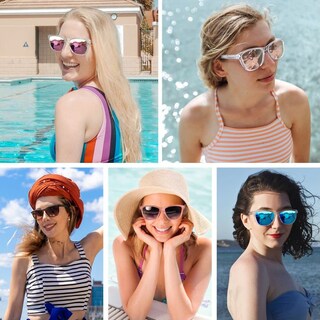 Foto 2 | Gafas De Sol Meetsun Classic Retro Designer Polarizadas 54 Mm - Venta Internacional.