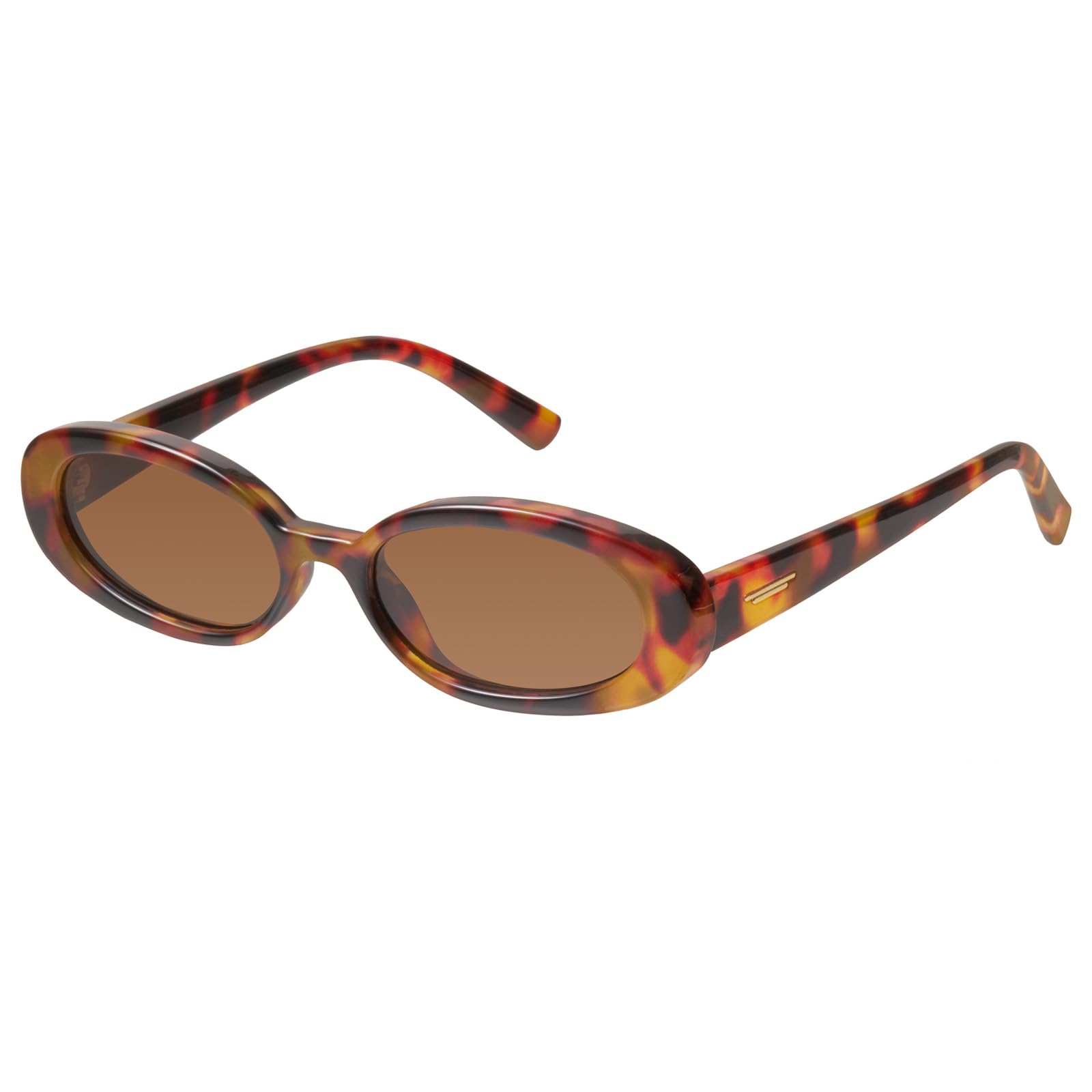 Foto 2 pulgar | Gafas De Sol Mosanana Retro Oval Ms52360 Para Mujer Tortoise - Venta Internacional.