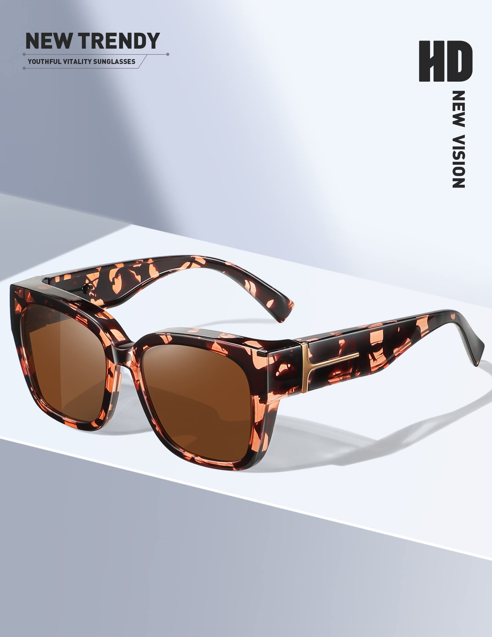Foto 7 pulgar | Gafas De Sol Fit Over Glasses Meetsun Trendy Polarized Uv400 - Venta Internacional.
