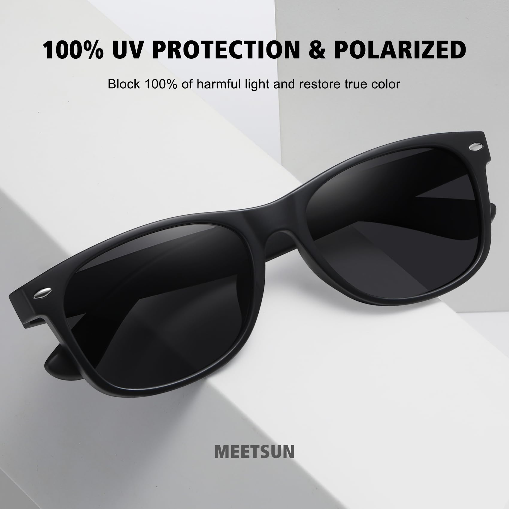 Foto 4 pulgar | Gafas De Sol Meetsun Classic Polarized Uv400  Paquete De 3 Para Mujeres Y Hombres - Venta Internacional.