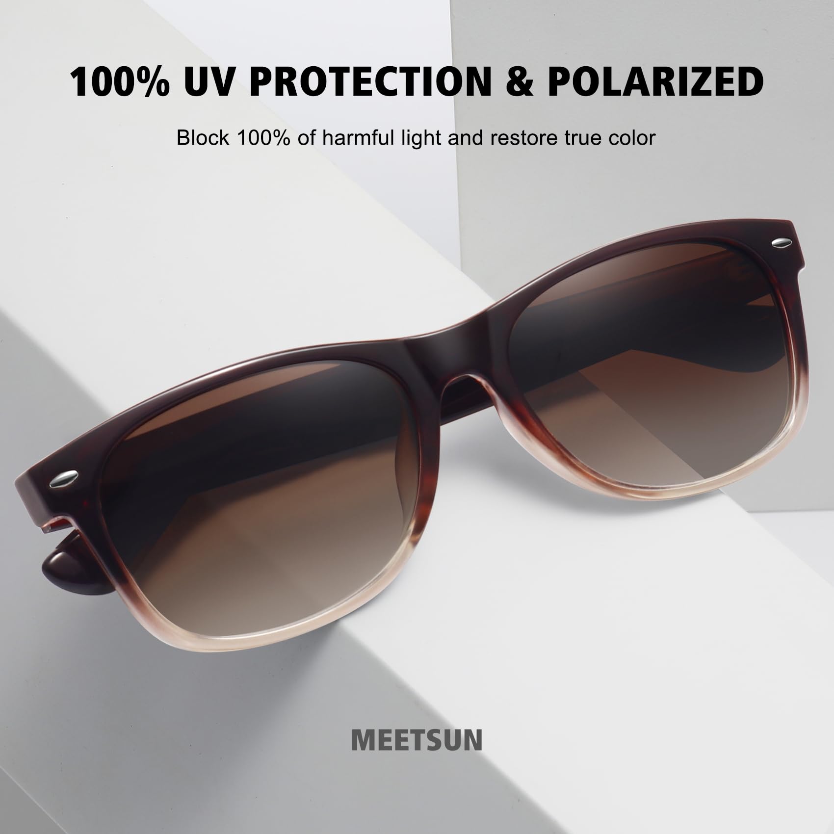 Foto 6 pulgar | Gafas De Sol Meetsun Classic Polarized Uv400  Paquete De 3 Para Mujeres Y Hombres - Venta Internacional.