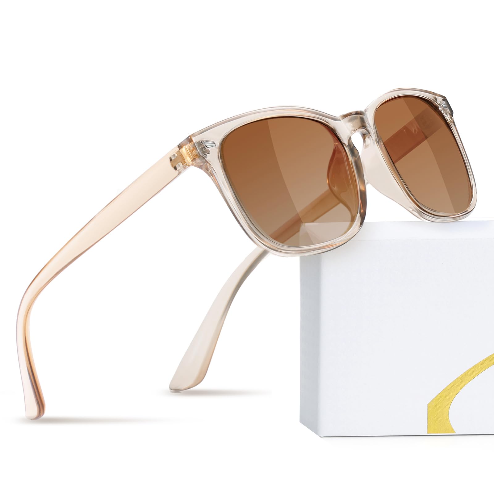 Foto 2 pulgar | Gafas De Sol Feidusun Polarized Classic Trendy Uv400 Para Mujer/hombre - Venta Internacional.