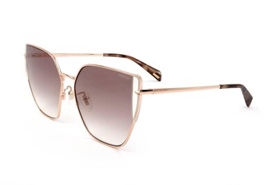 Foto 1 | Gafas De Sol Police Spll38m 08fc Shiny Copper Gold Para Mujer - Venta Internacional.